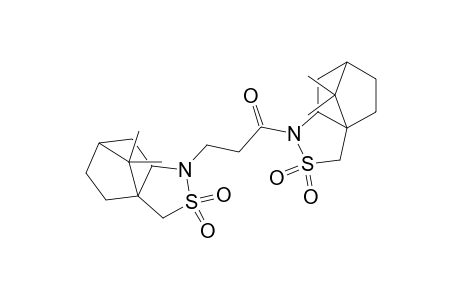 1-PROPANON, 1,3-BIS{(7S)-10,10-DIMETHYL-5-THIA-4-AZATRICYCLO-[5.2.1.0E3,7]DECAN-5,5-DIOXO-}-