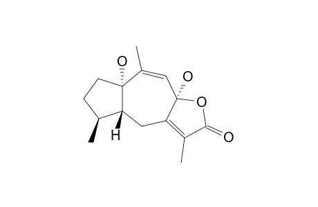 4-ALPHA,5-ALPHA-H-GUAI-9,7-(11)-DIEN-12,8-OLIDE-1-ALPHA,8-ALPHA-DIOL