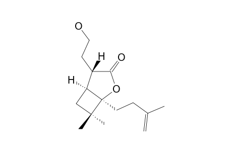 REL-(1S,4R,5R)-4-(2-HYDROXYETHYL)-1-[3-METHYL-BUT-3-ENYL]-7,7-DIMETHYL-2-OXA-BICYCLO-[3.2.0]-HEPTAN-3-ONE