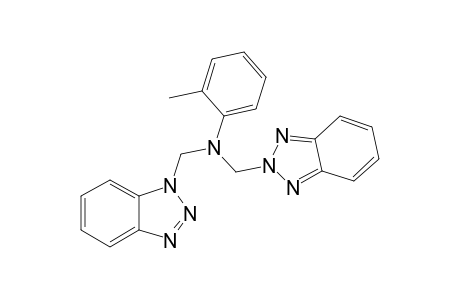 N-(BENZOTRIAZOL-1-YL-METHYL)-N-(BENZOTRIAZOL-2-YL-METHYL)-2-METHYL-ANILINE