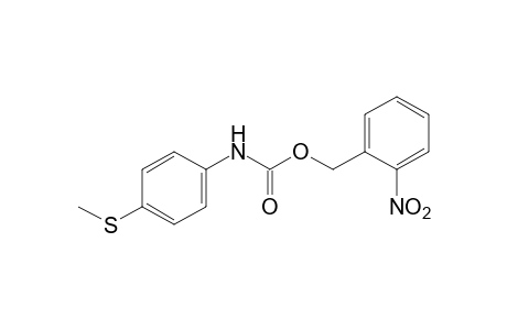 p-(methylthio)carbanilic acid, o-nitrobenzyl ester