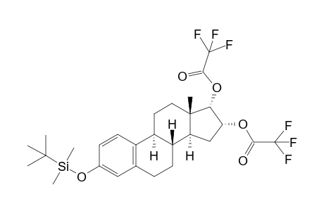 3-TBDMS-16,17-(TFA)2 of e-3,16.alpha.,17.beta.-triol