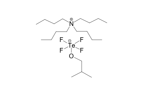 TETRABUTYLAMMONIUM ISOBUTOXYTETRAFLUOROTELLURIDE