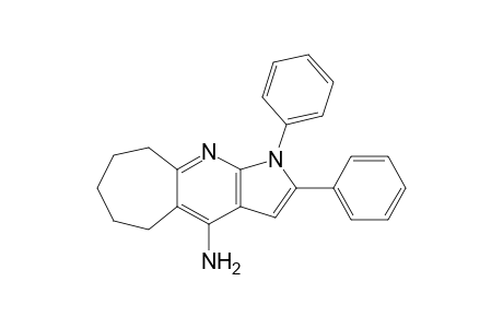 1,2-Diphenyl-1,5,6,7,8,9-hexahydrocyclohepta[b]pyrrolo[3,2-e]pyridin-4-amine