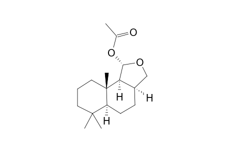 [(1S,3aS,5aS,9aS,9bS)-6,6,9a-trimethyl-1,3,3a,4,5,5a,7,8,9,9b-decahydronaphtho[1,2-c]furan-1-yl] acetate