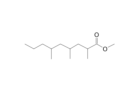 2,4,6-Trimethylnonan-1-oic acid methyl ester