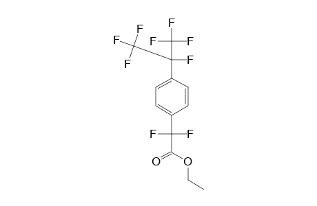 ETHYL-ALPHA,ALPHA-DIFLUORO-4-(PERFLUOROISOPROPYL)-BENZENEACETATE