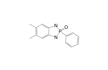 1,3-DIHYDRO-5,6-DIMETHYL-2-PHENYL-1,3,2-BENZODIAZAPHOSPHOL-2-ONE