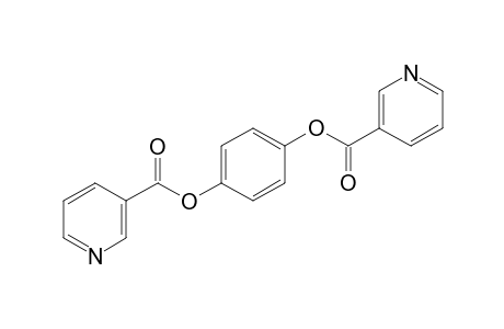 hydroquinone, dinicotinate