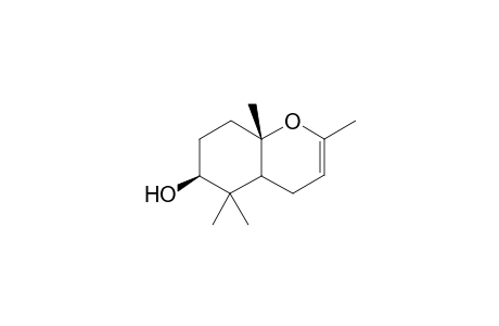 (6S,8aS)-2,5,5,8a-tetramethyl-4a,5,6,7,8,8a-hexahydro-4H-chromen-6-ol