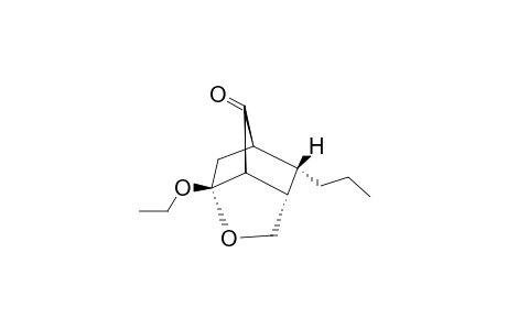 (+/-)-(1R*,4S*,5R*,6R*,8S*)-1-ETHOXY-5-PROPYL-2-OXA-TRICYCLO-[4.2.1.0(4,8)]-NONAN-7-ONE