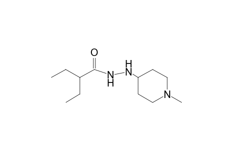 2-ETHYLBUTYRIC ACID, 2-(1-METHYL-4-PIPERIDYL)HYDRAZIDE