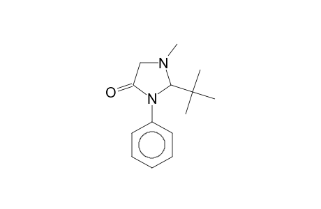 2-tert-Butyl-1-methyl-3-phenyl-4-imidazolidinone