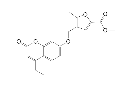 methyl 4-{[(4-ethyl-2-oxo-2H-chromen-7-yl)oxy]methyl}-5-methyl-2-furoate