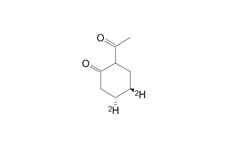 TRANS-2-ACETYL-4,5-DIDEUTERIOCYCLOHEXANONE