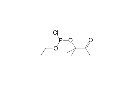 O-ETHYL-O-(2-ACETYLPROP-2-YL)CHLOROPHOSPHITE