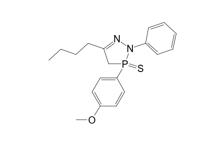 5-n-butyl-2-phenyl-3-(p-methoxyphenyl)-.delta.5-1,2,3-diazaphospholine