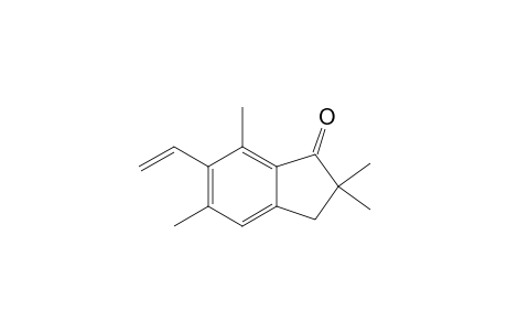 6-ETHENYL-2,2,5,7-TETRAMETHYL-INDAN-1-ONE