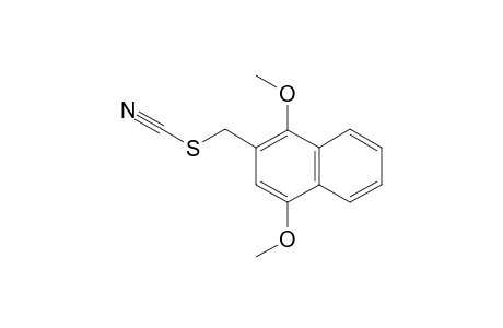 (1,4-DIMETHOXY-NAPHTHALEN-2-YL)-METHYL-THIOCYANATE