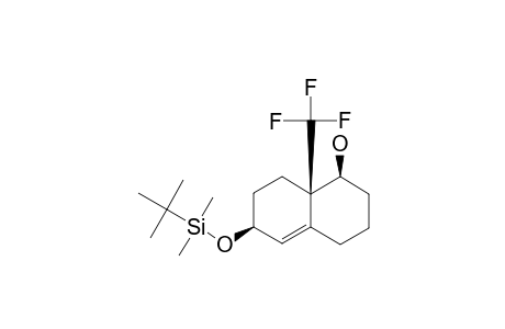 6-(TERT.-BUTYLDIMETHYLSILYLOXY)-1,2,3,4,6,7,8,8A-BETA-OCTAHYDRO-8A-(TRIFLUOROMETHYL)-NAPHTHALEN-1-BETA-OL