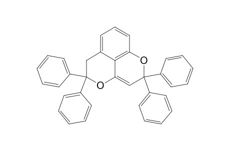 5,6-Dihydro-2,2,5,5-tetraphenylpyrano[2,3,4-de]-chromen