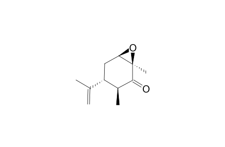 (1-R,3-S,4-R,6-R)-1,3-DIMETHYL-4-(PROP-1-EN-2-YL)-7-OXABICYCLO-[4.1.0]-HEPTAN-2-ONE