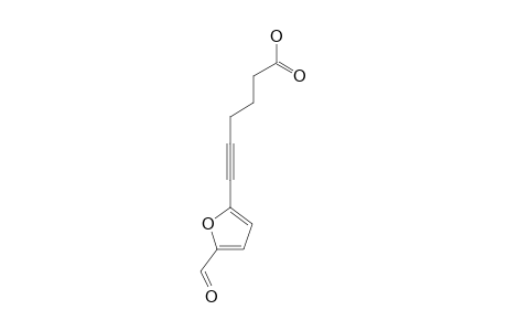 6-(5-FORMYL-FURAN-2-YL)-HEX-5-YNOIC-ACID