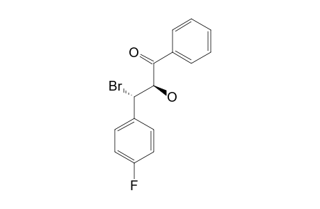 THREO-3-BrOMO-3-(4-FLUORO-PHENYL)-2-HYDROXY-1-PHENYL-PROPAN-1-ONE