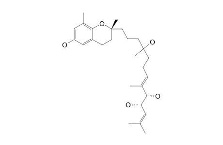 (9S,10S)-13-(3,4-DIHYDRO-6-HYDROXY-2,8-DIMETHYL-2H-1-BENZOPYRAN-2-YL)-2,6,10-TRIMETHYL-TRIDECA-(2E,6E)-DIENE-4,5,10-TRIOL