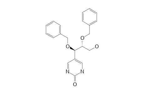 5-[(1R,2S)-1,2-BIS-(BENZYLOXY)-3-HYDROXY-PROPYL]-1,2-DIHYDRO-PYRIMIDINE-2-ONE