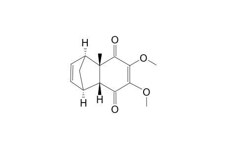 (1RS,2SR,7RS,8SR)-4,5-DIMETHOXY-2-METHYL-TRICYCLO-[6.2.1.0(2,7)]-UNDECA-4,9-DIENE-3,6-DIONE