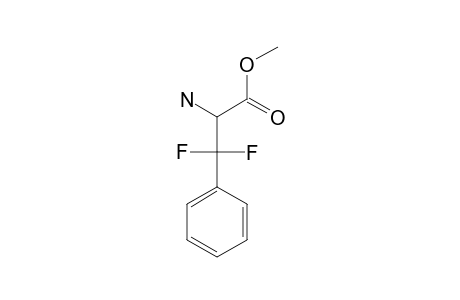 3,3-DIFLUORO-2-AMINOPHENYLPROPIONATE