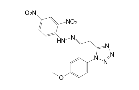 1-(p-methoxyphenyl)-1H-tetrazole-5-acetaldehyde, (2,4-dinitrophenyl)hydrazone