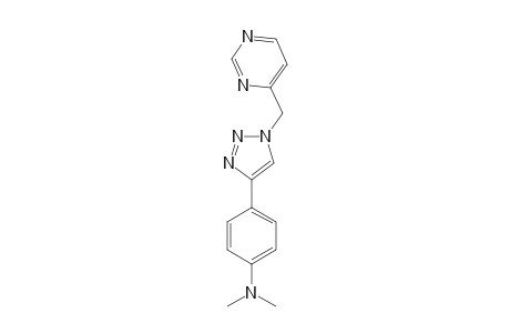 4-[[4-[4-(DIMETHYLAMINO)-PHENYL]-1H-1,2,3-TRIAZOL-1-YL]-METHYL]-PYRIMIDINE