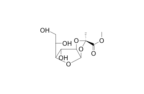 1,2-O-[1-(EXO-METHOXYCARBONYL)ETHYLIDENE]-ALPHA-D-GALACTOFURANOSE