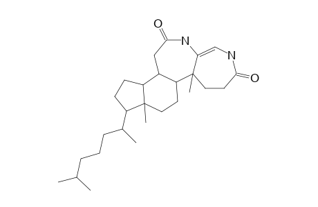 4,6-DIAZA-A-HOMO-B-HOMO-CHOLEST-4A-ENE-3,7-DIONE
