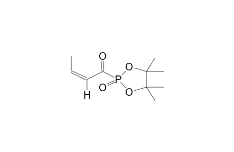 4,4,5,5-TETRAMETHYL-2-OXO-2-(1-OXO-2Z-BUTENYL)-1,3,2-DIOXAPHOSPHOLANE