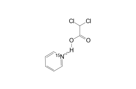 (DICHLOROACETIC-ACID-PYRIDINE-(15)-N)-COMPLEX