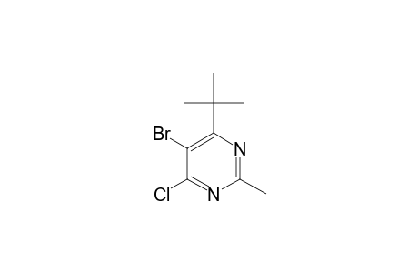 5-BROMO-4-TERT.-BUTYL-6-CHLORO-2-METHYLPYRIMIDINE