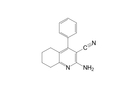 2-amino-4-phenyl-5,6,7,8-tetrahydro-3-quinolinecarbonitrile