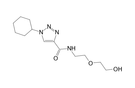 1-Cyclohexyl-1H-(1,2,3)-triazole-N-[2'-(hydroxyethoxy)ethyl]-4-carboxamide