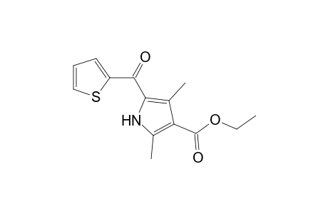 2,4-dimethyl-5-(2-thenoyl)pyrrole-3-carboxylic acid, ethyl ester