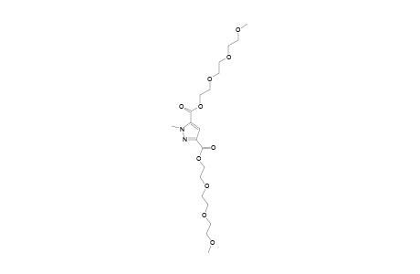 3,5-BIS-(3',6',9'-TRIOXADECYL)-1-METHYLPYRAZOLE-3,5-DICARBOXYLATE