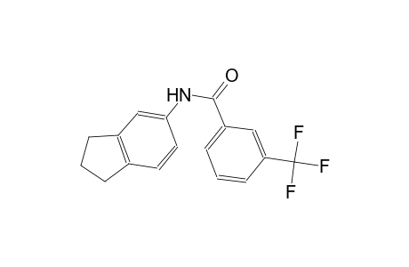 N-(2,3-dihydro-1H-inden-5-yl)-3-(trifluoromethyl)benzamide