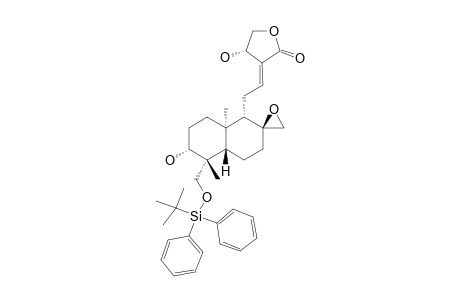 19-O-(TERT.-BUTYL-DIPHENYLSILYL)-8,17-EPOXY-ANDROGRAPHOLIDE