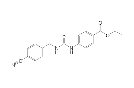 p-[3-(p-cyanobenzyl)-2-thioureido]benzoic acid, ethyl ester