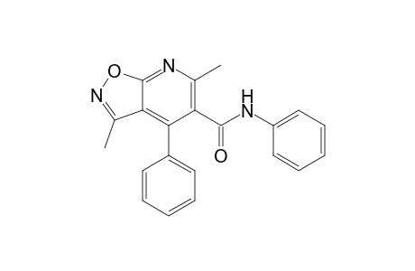 3,6-Dimethyl-N,4-diphenylisoxazolo[5,4-b]pyridine-5-carboxamide