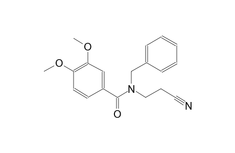 N-benzyl-N-(2-cyanoethyl)-3,4-dimethoxybenzamide