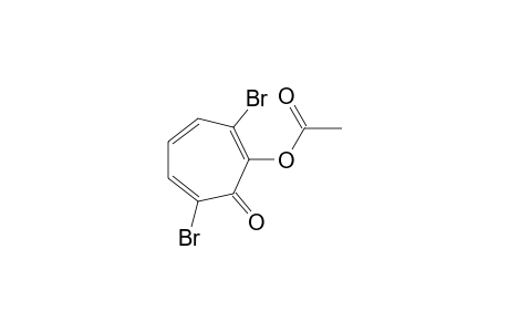 3,7-DIBROMO-TROPOLONE-ACETATE