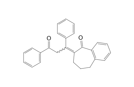 6-(1,3-diphenyl-3-oxopropylidene)-6,7,8,9-tetrahydro-5H-benzocyclohepten-5-one